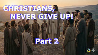 Why is 'Christians, never give up!' important? Part 2